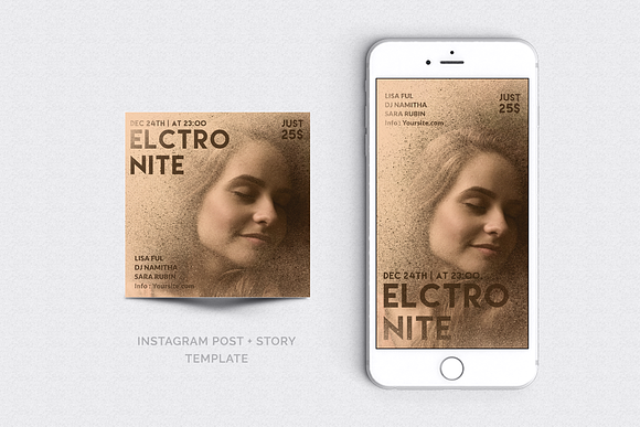 Indie Night Flyer in Flyer Templates - product preview 3