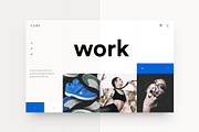 Cube — Photography Landing Page