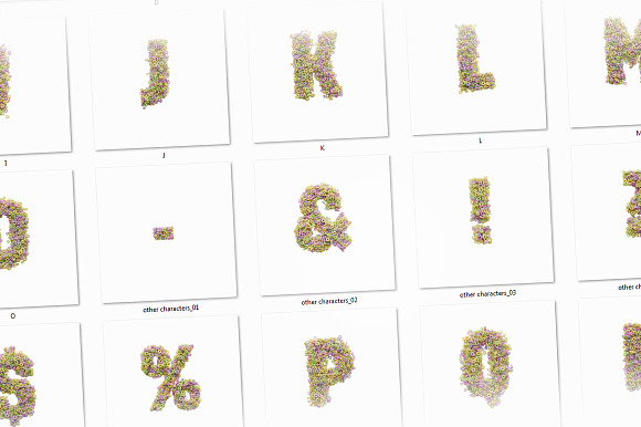 Corn Loops – 3D Lettering in Graphics - product preview 4
