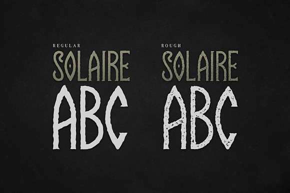 Solaire Typeface in Scary Fonts - product preview 3