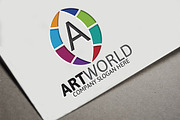 Art World / Letter A Logo