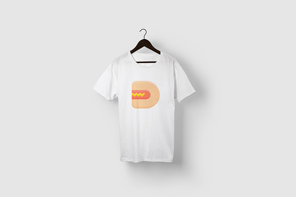Hot Dog D Letter Logo in Logo Templates - product preview 6