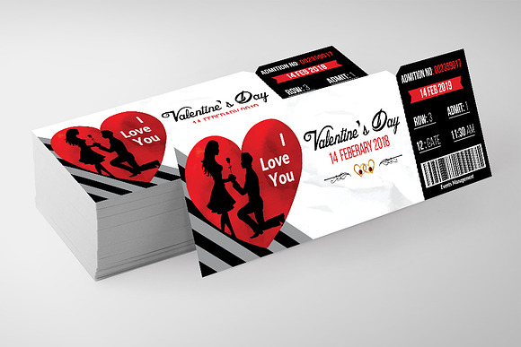 Multi Use Tickets Template Bundle in Card Templates - product preview 2