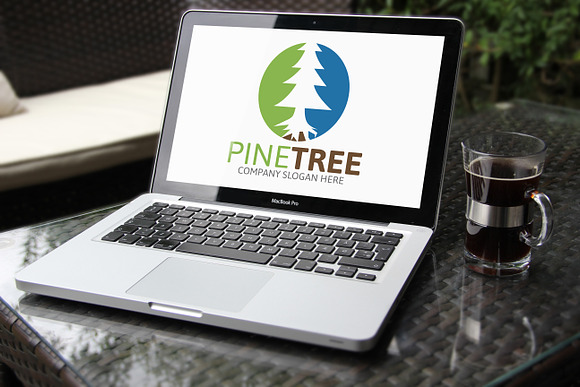 Pine Tree Logo in Logo Templates - product preview 2