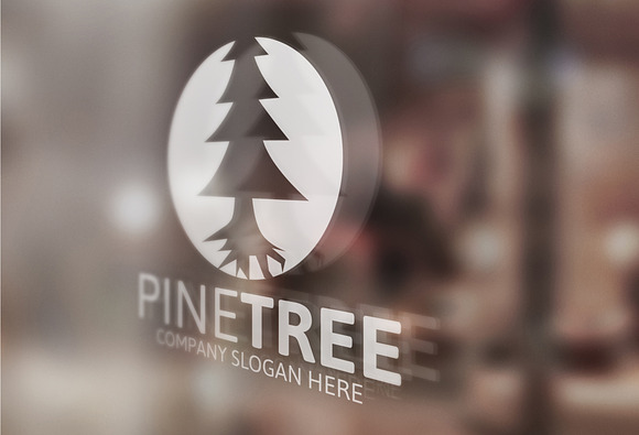 Pine Tree Logo in Logo Templates - product preview 3