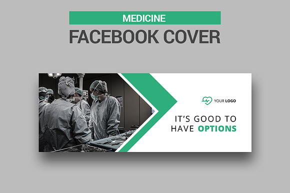 Medicine Facebook Covers in Facebook Templates - product preview 4