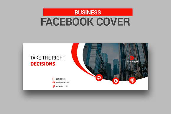 Business Facebook Covers in Facebook Templates - product preview 2