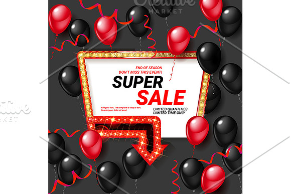 Super sale banners in Graphics - product preview 1