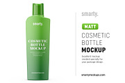 Matt hygiene bottle mockup