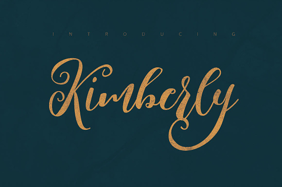 Kimberly Script Font in Script Fonts - product preview 4