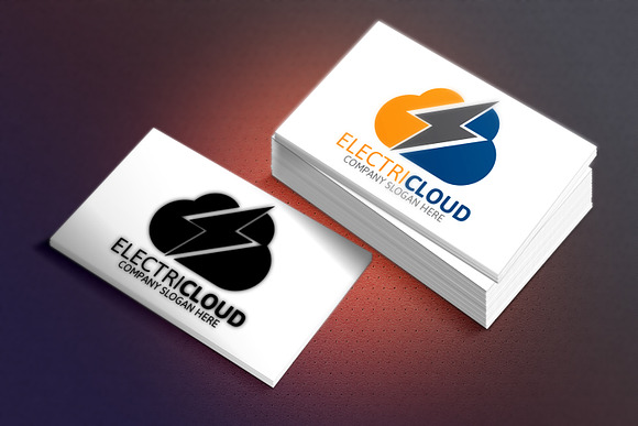 Electri Cloud Logo in Logo Templates - product preview 2