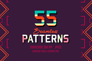 55 Seamless Patterns