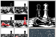 Chess illustrations mini Set