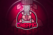 Chefpig - Mascot & Esport Logo