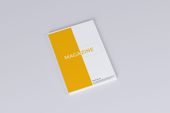 Magazine A4 Mock-Up in Print Mockups - product preview 2