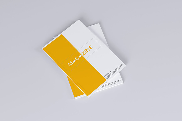 Magazine A4 Mock-Up in Print Mockups - product preview 6