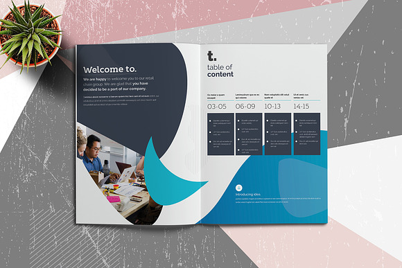 Company Profile Brochure in Brochure Templates - product preview 1