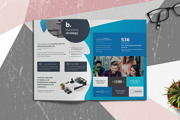 Company Profile Brochure in Brochure Templates - product preview 3