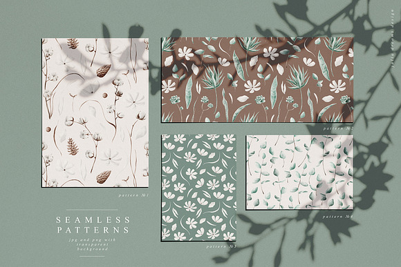 Trendy Leaf Collection in Illustrations - product preview 4