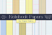 Notebook digital paper