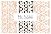 Petalled Seamless Patterns Set 2