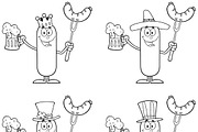 Sausage Character Collection Set - 2