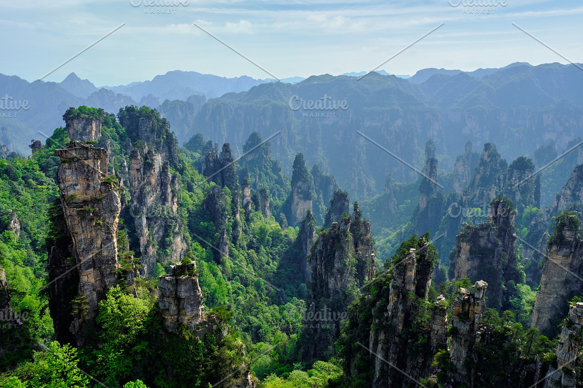 Zhangjiajie mountains, China in Graphics - product preview 8