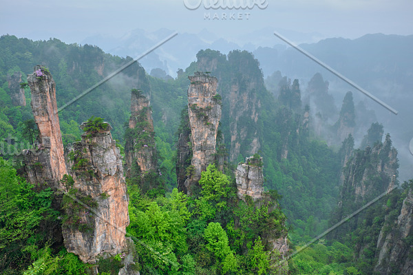 Zhangjiajie mountains, China