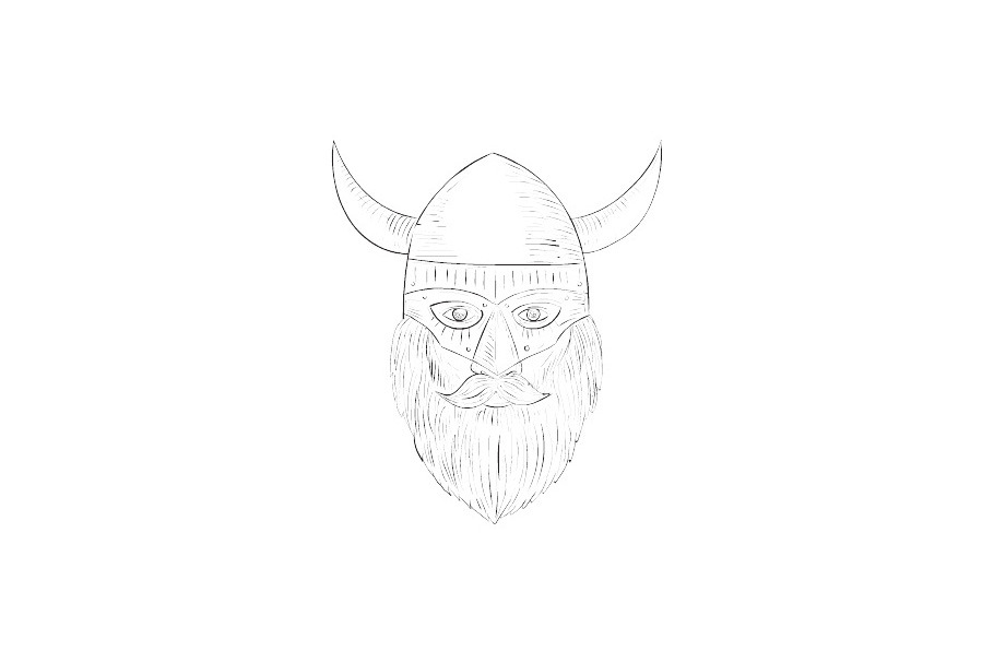  Animation Viking Warrior Head 