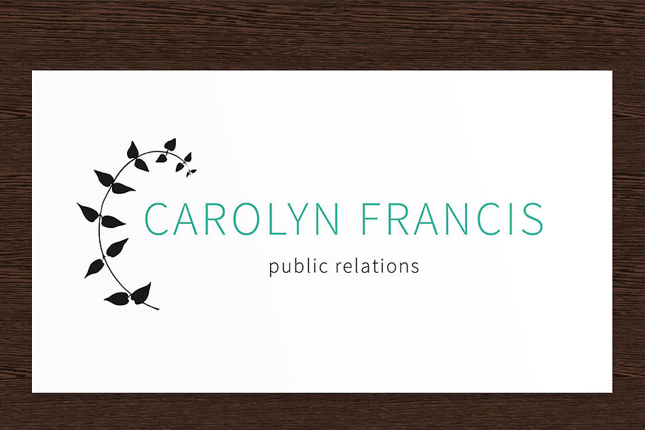 Carolyn Francis PR Logo - PSD