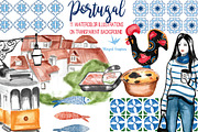 Portugal : watercolor illustrations