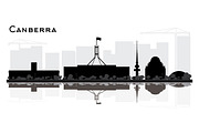 Canberra Australia City Skyline 