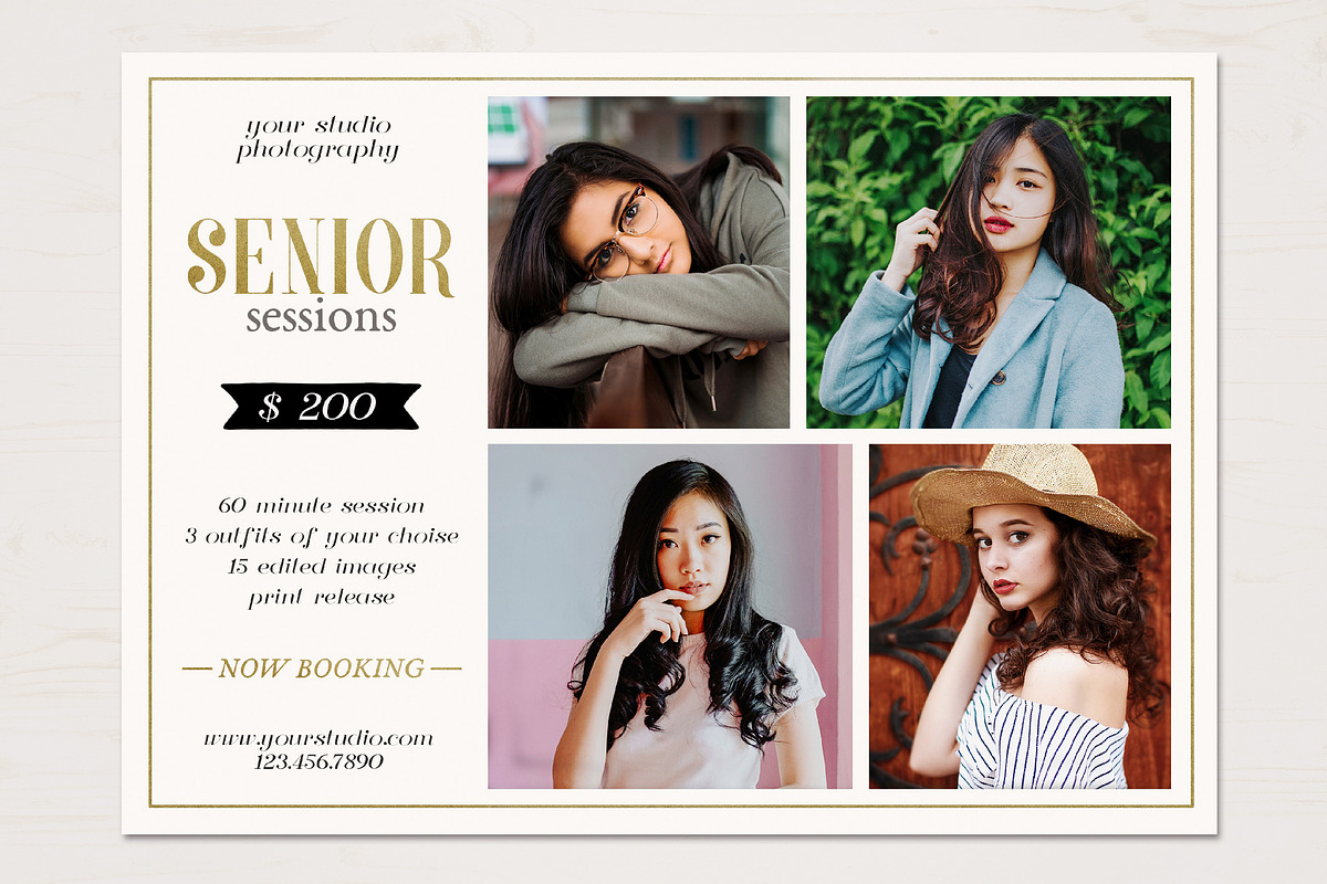 Senior Mini SessionTemplate in Social Media Templates - product preview 8
