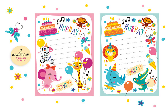 HURRAY! PARTY! in Illustrations - product preview 6