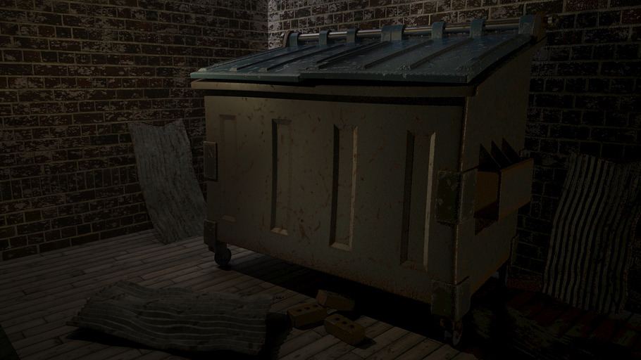 Dumpster in Environment - product preview 3