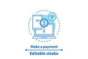 E-payment concept icon