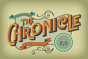 The Chronicle - Layered Typeface