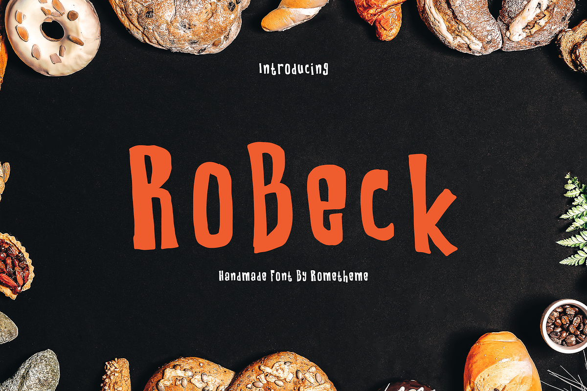 RoBeck Font in Display Fonts - product preview 8