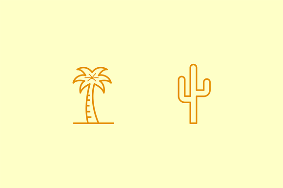15 Desert Icons in Icons - product preview 1