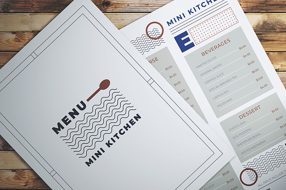 Minimalist Menu in Flyer Templates - product preview 1