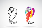 Vector of an owls design. Bird Icon.