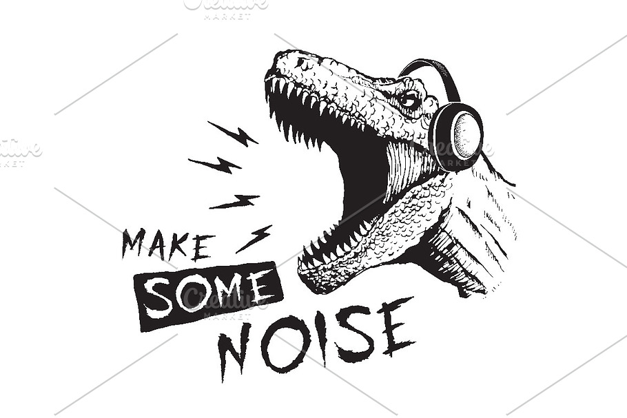 Make some noise in Illustrations - product preview 8