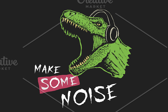 Make some noise in Illustrations - product preview 1