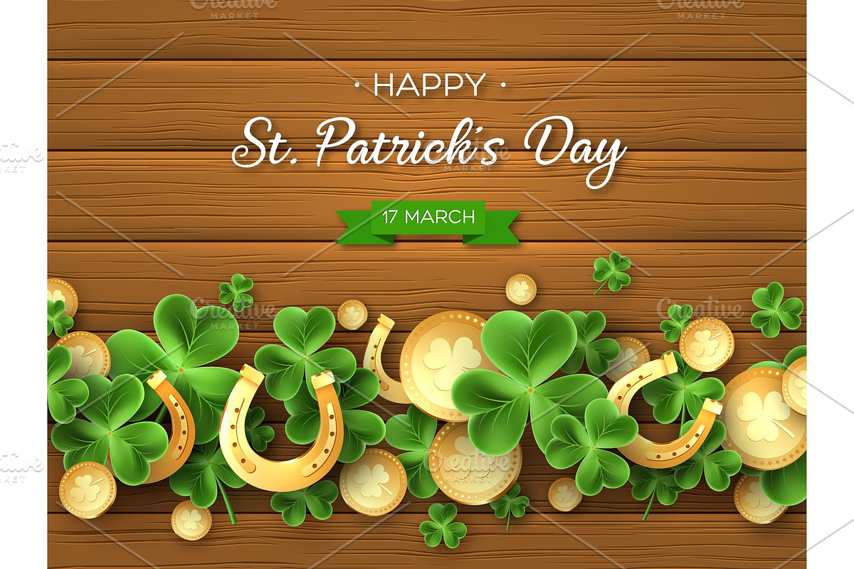 St. Patricks Day greeting holiday in Illustrations - product preview 8