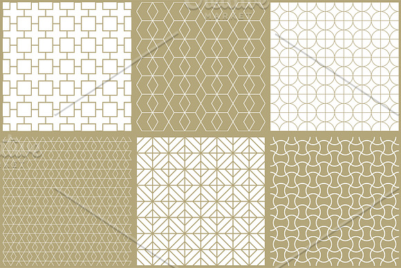 Vector ornamental seamless patterns in Patterns - product preview 9