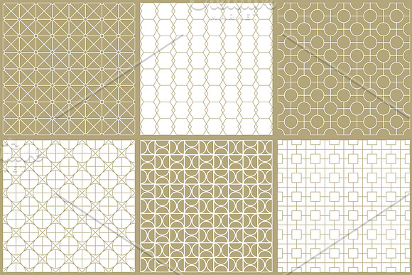 Vector ornamental seamless patterns in Patterns - product preview 10