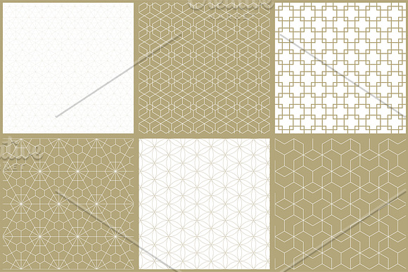 Vector ornamental seamless patterns in Patterns - product preview 12