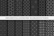 Vector seamless ornamental patterns
