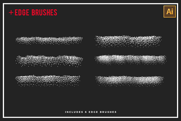 Illustrator Brushes Super Bundle in Add-Ons - product preview 5