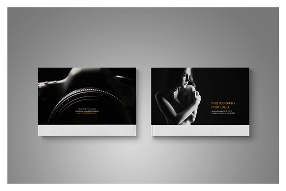 Minimal Photography Portfolio in Brochure Templates - product preview 1